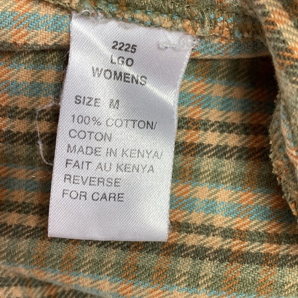 Vintage Woolrich Women's Button Shirt Size Medium - Picture 5 of 7